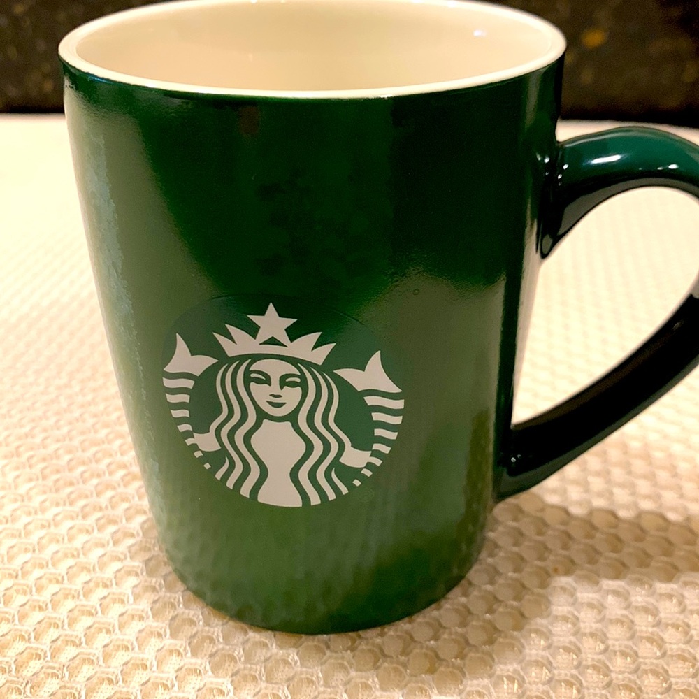 Starbucks 2021 Brushstrokes Red Purple Green Mermaid Siren 10oz Coffee Mug